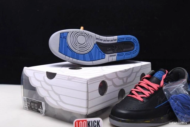 DJ4375-004 Black 2 Retro Jordan Blue SP Off-White Low 1113